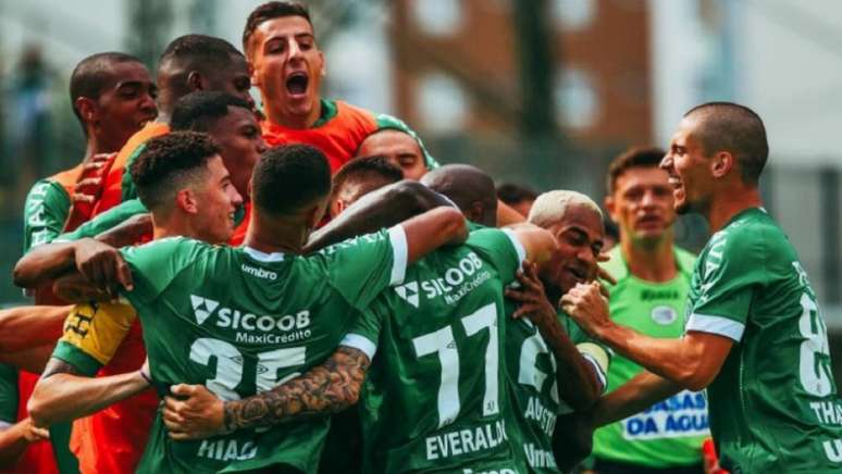 Comemoração da Chape (Foto: Márcio Cunha/Chapecoense)