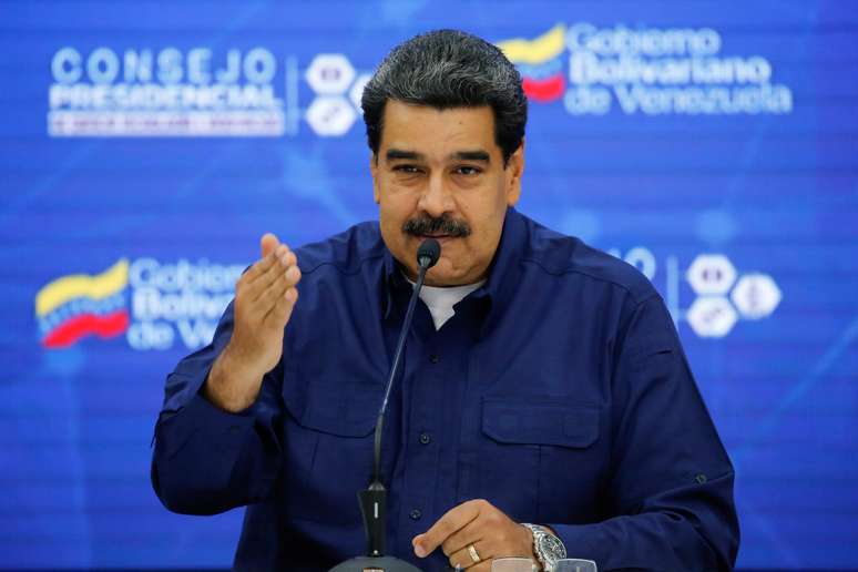 Presidente Nicolás Maduro
18/02/2019
Palácio de Miraflores/Divulgação via REUTERS

