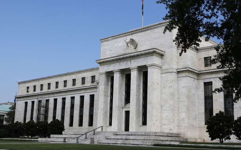 Vista da fachada do prédio do Federal Reserve. 22/08/2012.    REUTERS/Larry Downing  (UNITED STATES - Tags: BUSINESS) -