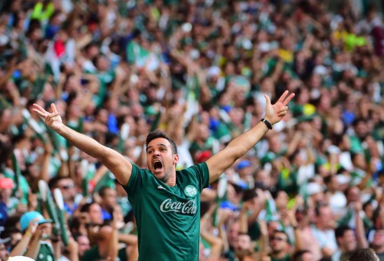 Torcida do Palmeiras comprou 26 mil ingressos para clássico de sábado, contra o Santos (Foto: Divulgação/Palmeiras)