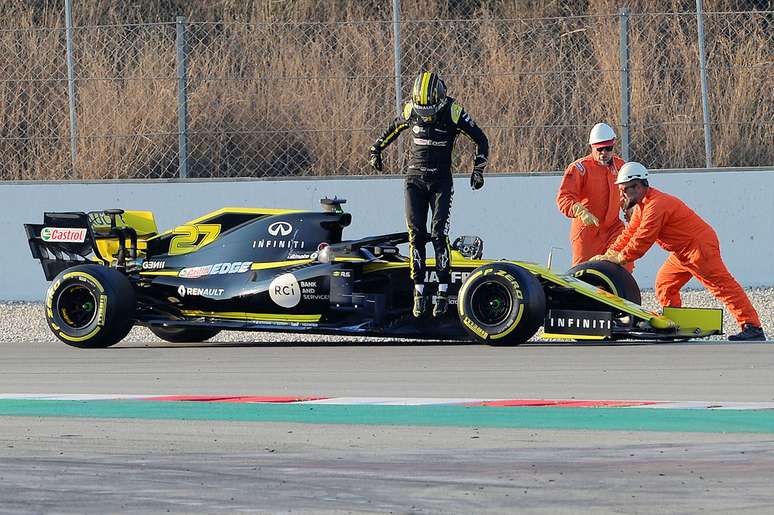 Pré-temporada da F1: Apesar de problemas com sua Renault, Hulkenberg lidera a primeira semana em Barcelona