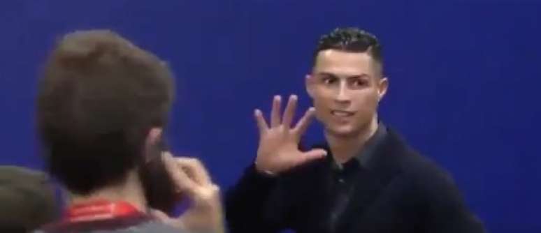 Cristiano Ronaldo relembrou quantos títulos conquistou da competição (Foto: Reprodução)