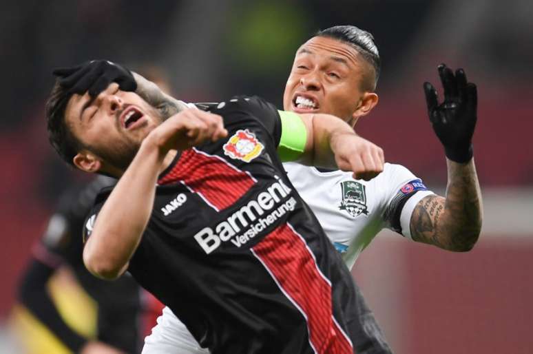 Leverkusen ficou na mão nesta quinta (Foto: AFP)