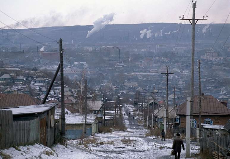 A região de Kuzbass é uma das maiores zonas de mineração da Rússia