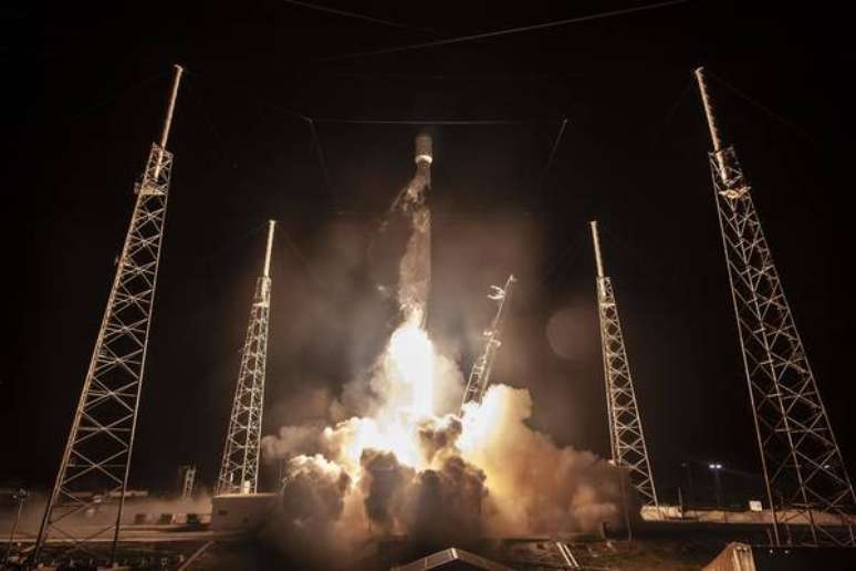 Lançamento da SpaceX em Cabo Canaveral, nos EUA