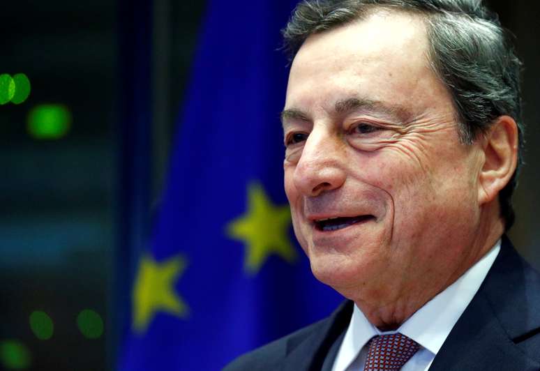 O presidente do Banco Central Europeu (BCE), Mario Draghi
28/01/2019
REUTERS/Francois Lenoir