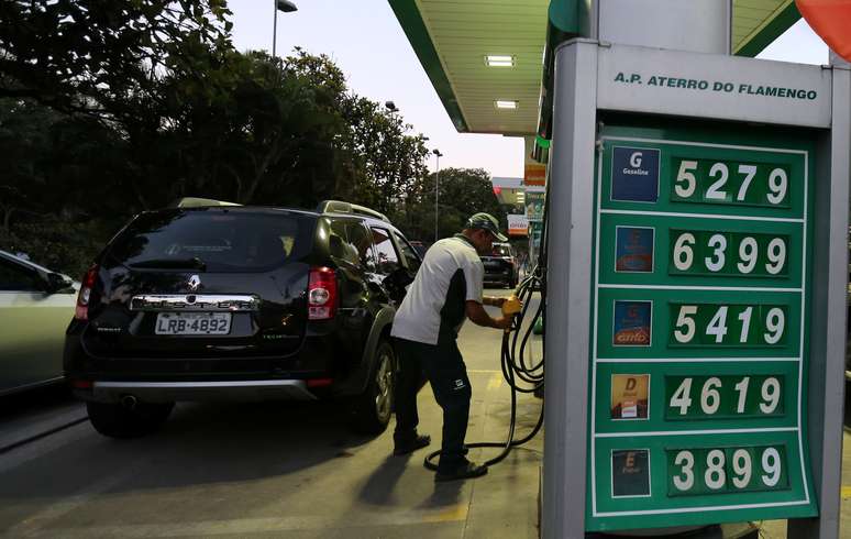 Posto de combustíveis no Rio de Janeiro
29/05/2018
REUTERS/Sergio Moraes