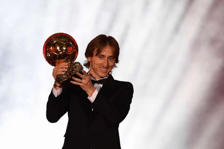 Luka Modric, do Real Madrid, conquistou a Bola de Ouro no ano passado(Foto: AFP)