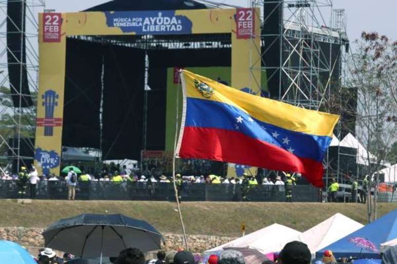 Show "Venezuela Aid Live", em Cúcuta, Colômbia