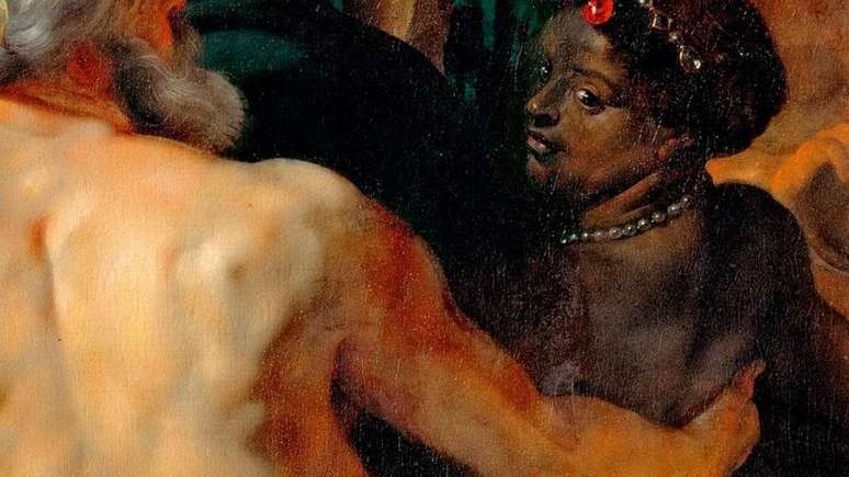 Os Quatro Rios, de Rubens, é considerado incomum por representar uma figura poderosa de mulher negra