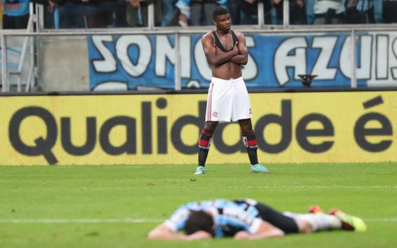 Atacante marcou gol importante contra o Grêmio na Copa do Brasil no ano passado (Gilvan de Souza / Flamengo)
