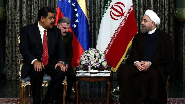 Maduro e Rohan herdaram uma boa relação entre seus países dos antecessores Chávez e Ahmadinejyd