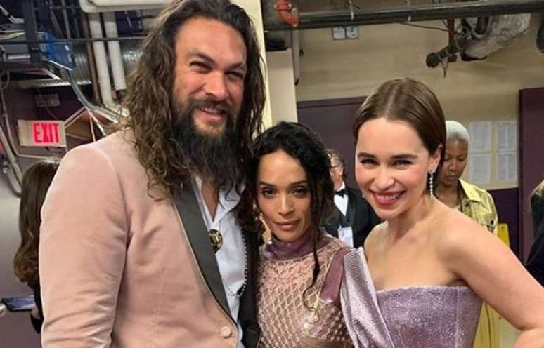 O ator Jason Momoa, no Oscar 2019.