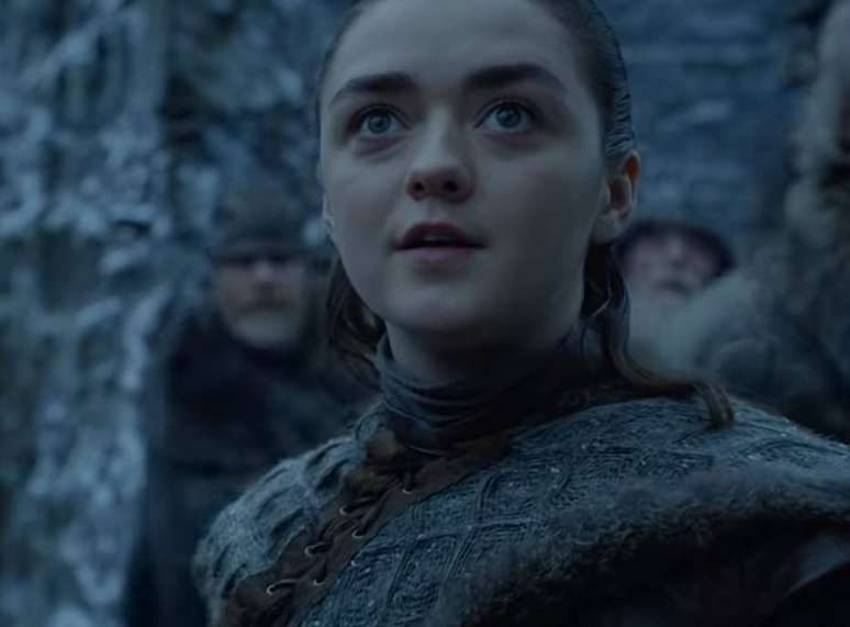 Arya Stark em novo trecho divulgado da oitava temporada de 'Game of Thrones'.
