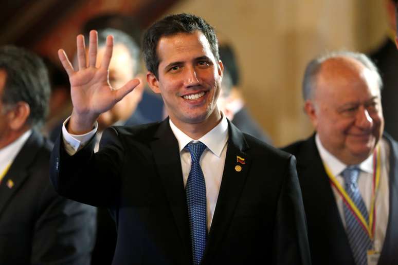 Autoproclamado presidente interino da Venezuela, Juan Guaidó
25/02/2019
REUTERS/Luisa Gonzalez