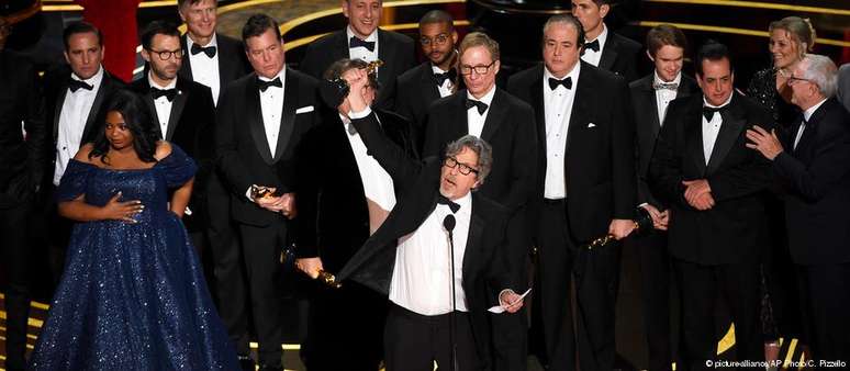 Farrelly recebe o Oscar de melhor filme