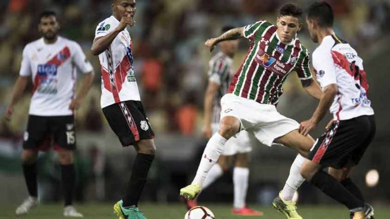 Fluminense na Copa Sul-Americana (Foto: Jorge Rodrigues/Eleven)