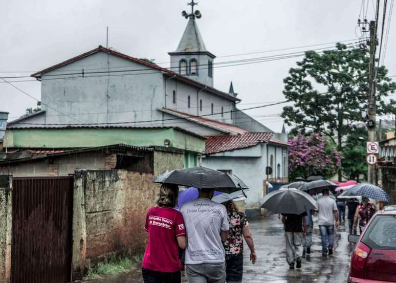 Os funerais são ocorrência frequente em Brumadinho