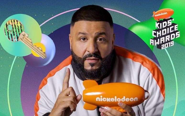 DJ Khaled será o apresentador do 'Kids' Choice Awards'.