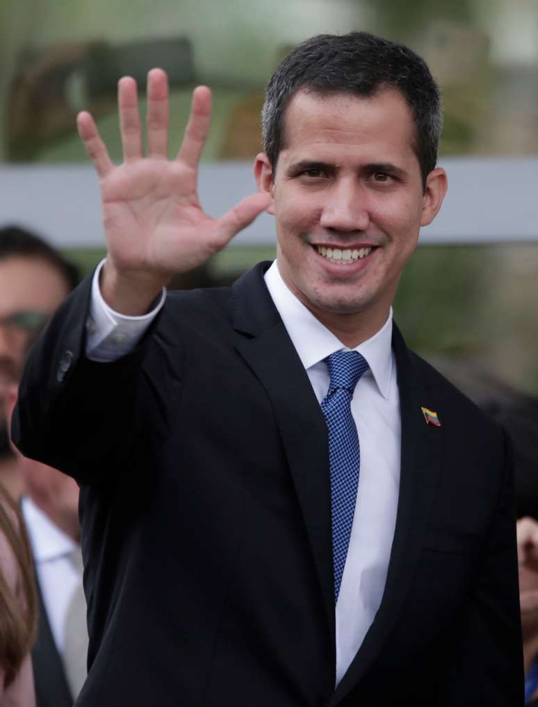 Autoproclamado presidente interino da Venezuela, Juan Guaidó
28/02/2019
REUTERS/Ueslei Marcelino