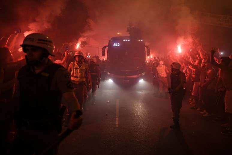 A Massa do Galo deverá fazer outra festa para o time nos duelos do Grupo E- DOUGLAS MAGNO / AFP