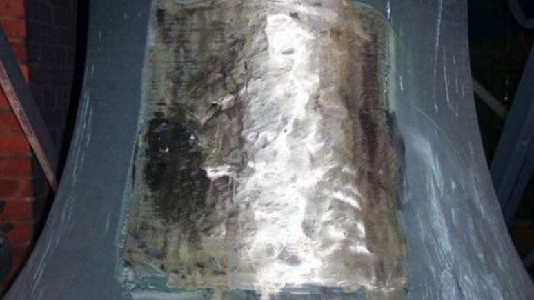 Em Schweringen o sino foi "limpo da imundice do Nacional-Socialismo"