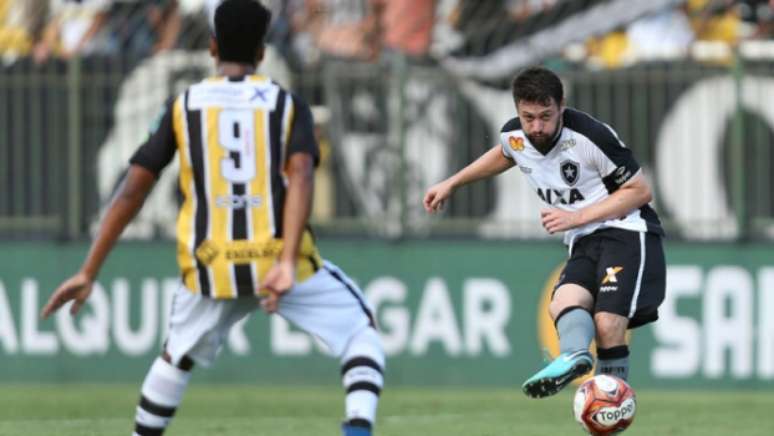 O último jogo entre os clubes: 11/03 - Volta Redonda 1x1 Botafogo - Taça Rio de 2018