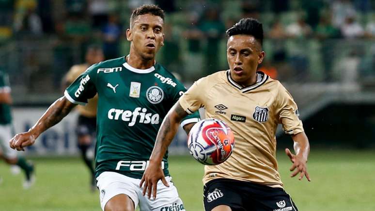 Santos empatou no último jogo do Paulistão contra o Palmeiras, em 0 a 0 (Luis Moura / WPP)