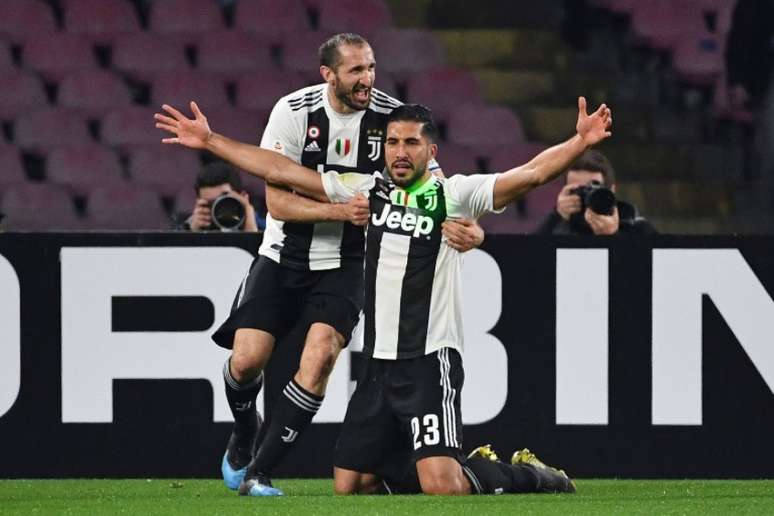 Can foi um dos autores dos gols da Juventus neste domingo (Alberto PIZZOLI/AFP)