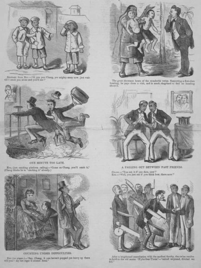 Hist&oacute;ria dos irm&atilde;os despertava fasc&iacute;nio nos jornais da &eacute;poca