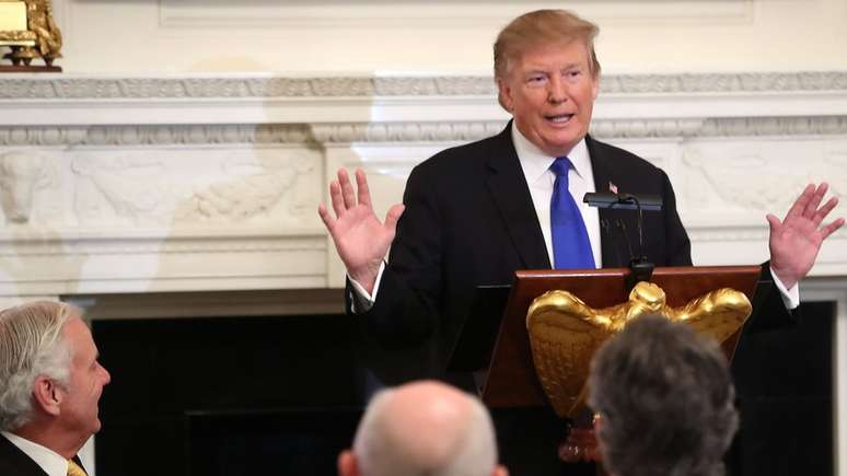 Sobre a situa&ccedil;&atilde;o na Venezuela, Trump reiterou que "todas as op&ccedil;&otilde;es est&atilde;o na mesa"