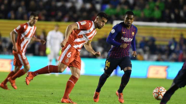 Malcom esteve em campo, mas não evitou derrota do Barça (Foto: Divulgação)