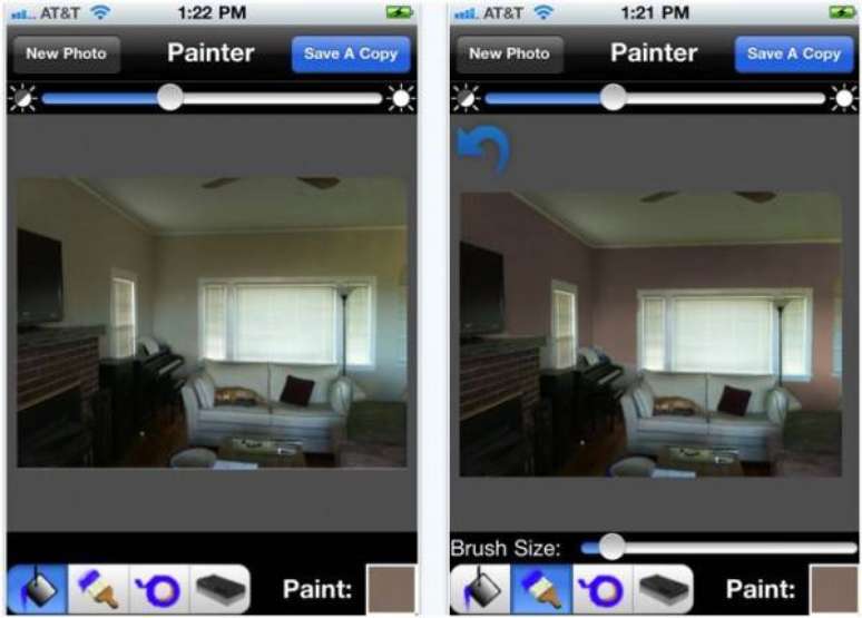 46- O Paint Tester está disponível apenas em inglês, para iOS e Android.