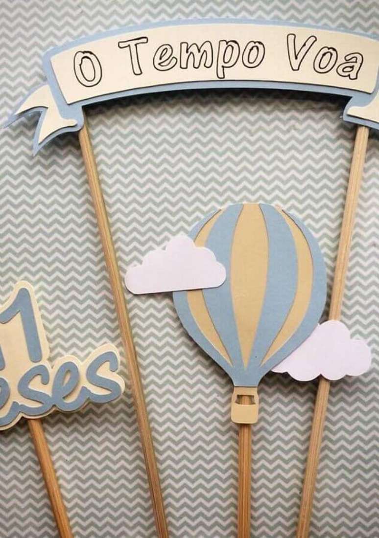 60. Use plaquinhas divertidas para que os convidados da festinha possam tirar fotos &ndash; Foto: Neu dekoration stile