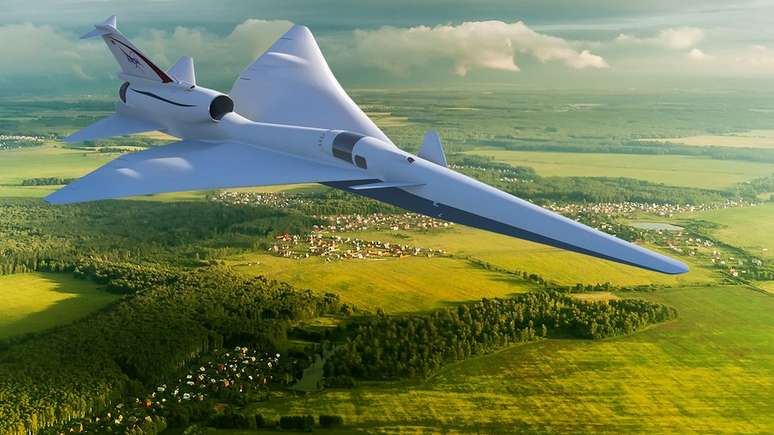 A Nasa quer desenvolver aeronaves que n&atilde;o gerem 'estrondo s&ocirc;nico' ao quebrar a barreira do som