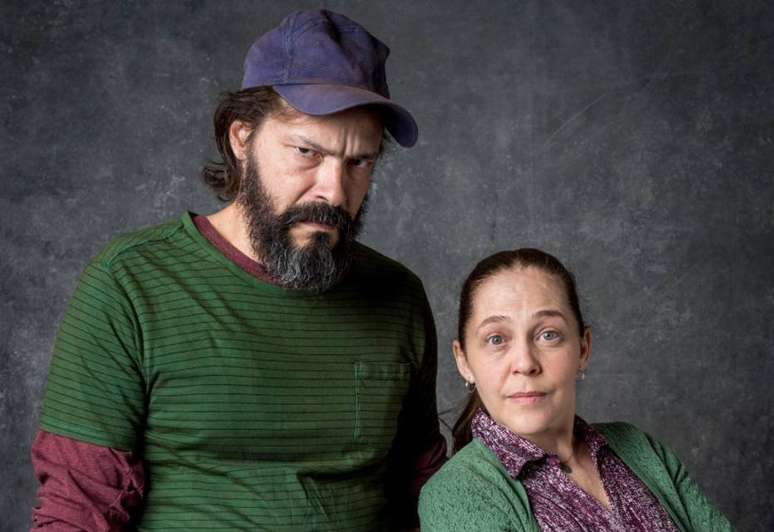 Heitor Martinez como Rob&eacute;rio, de 'O S&eacute;timo Guardi&atilde;o', ao lado de Isabela Garcia como Judith. &nbsp;