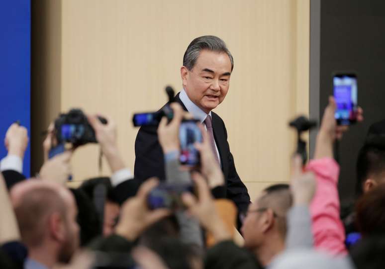 Conselheiro de Estado chinês, Wang Yi
08/03/2019
REUTERS/Jason Lee