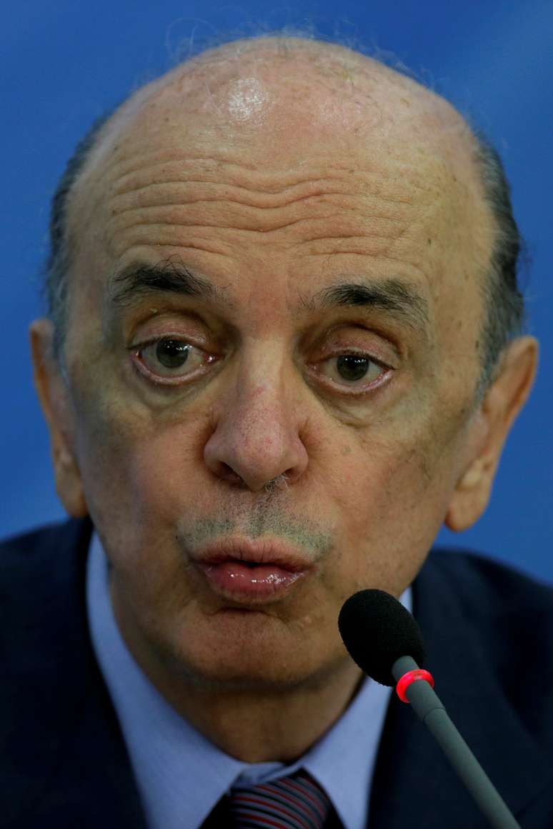 Jos&eacute; Serra em Bras&iacute;lia
06/10/2016 REUTERS/Ueslei Marcelino