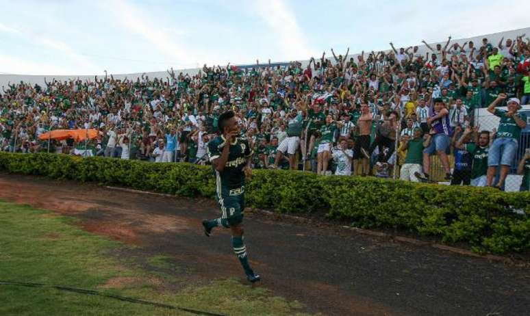 No último confronto diante do Mirassol, o Palmeiras venceu por 2 a 0, no ano passado, com gol de Borja (Cesar Greco)