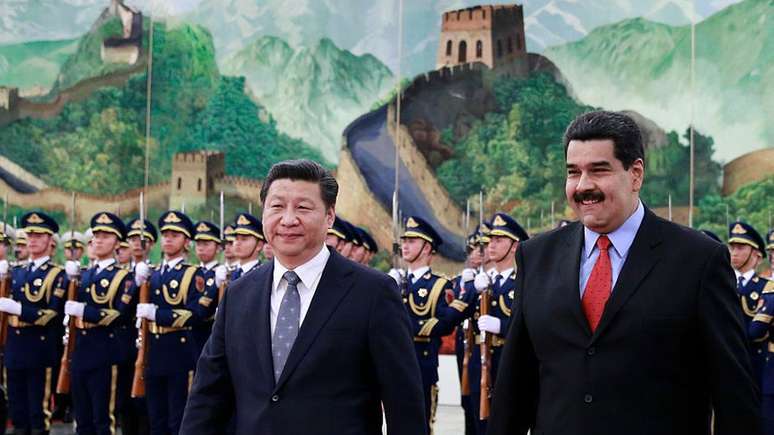 A relação entre Xi e Maduro remonta à época de Chávez, quando o atual presidente venezuelano era titular da pasta de Relações Exteriores