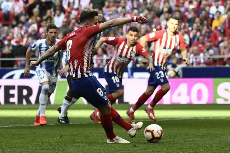 Atlético de Madrid venceu mais uma em casa (Foto: Pierre-Philippe Marcou / AFP)