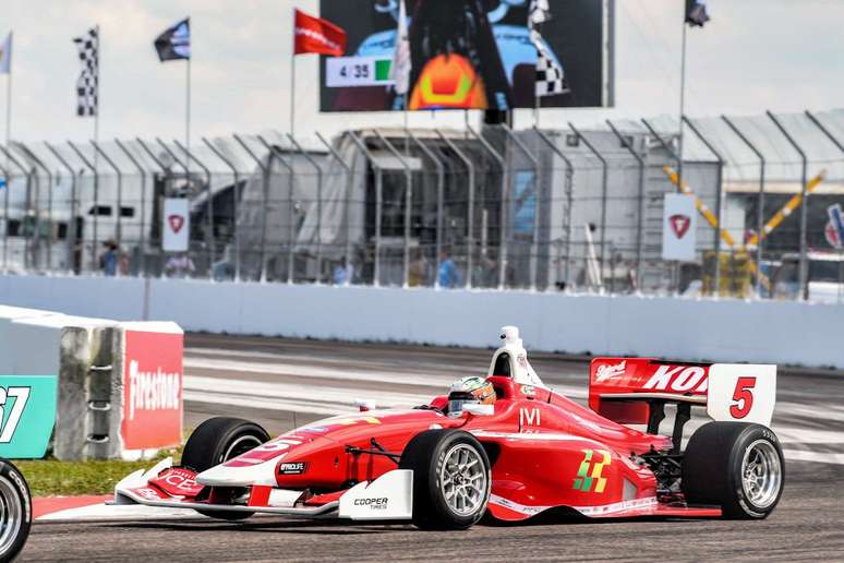 Lucas Kohl conquista 7º em St. Pete e encerra etapa de estreia na Indy Lights com saldo positivo