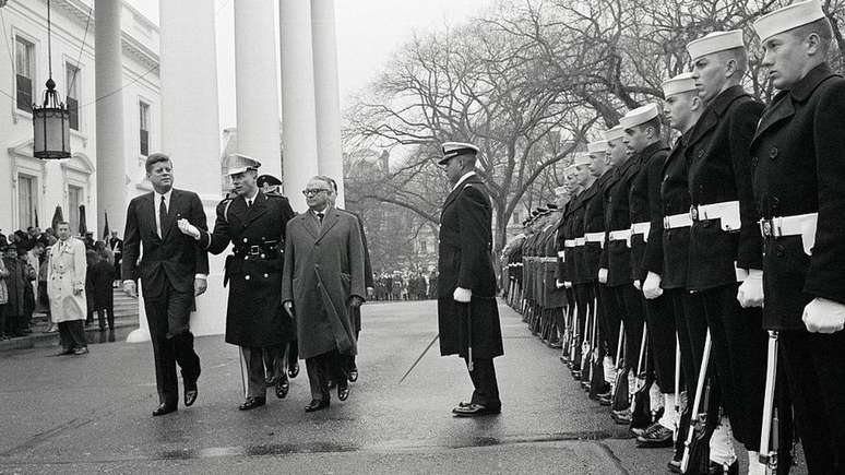 Kennedy convidou Betancourt a visitar os EUA em 1963