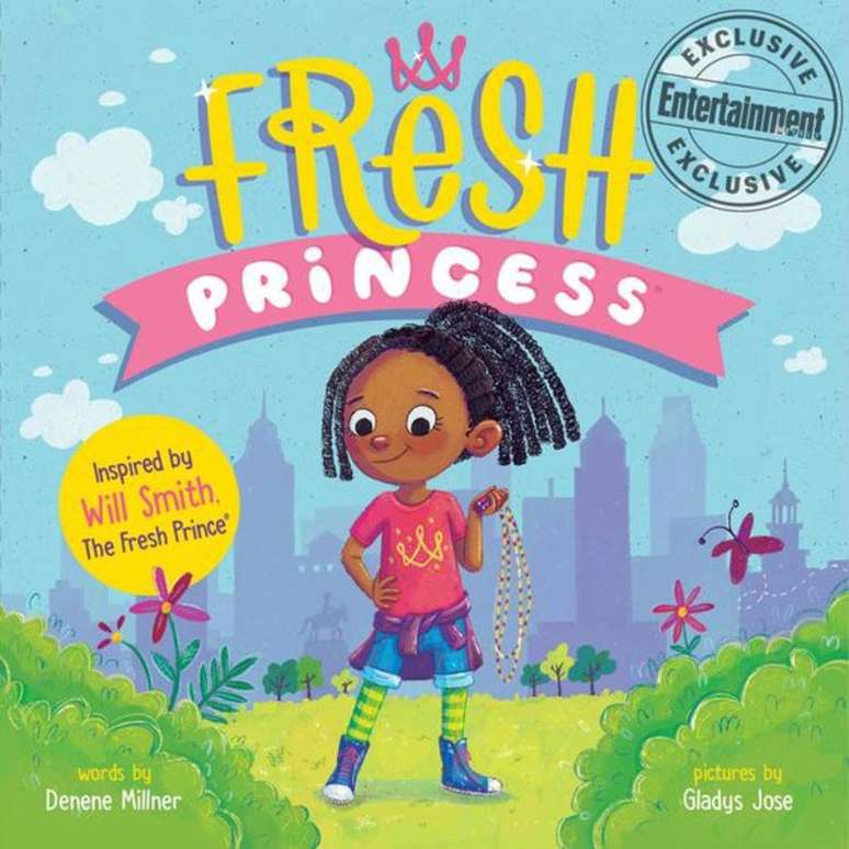 O livro 'Fresh Princess', escrito por Denene Millner e com ilustra&ccedil;&otilde;es de Gladys Jos&eacute;.