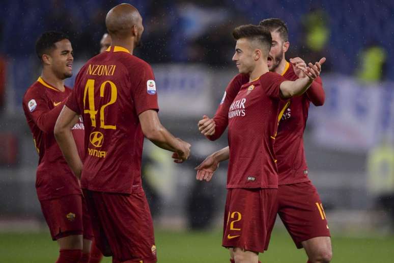 Na estreia de Ranieri, Roma derrota o Empoli pelo Campeonato Italiano (Foto: Reprodução / Twitter)