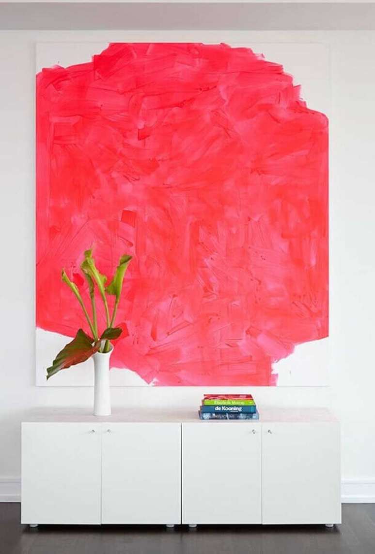 1. Você pode utilizar apenas detalhes em tons de vermelho na decoração de sua casa – Foto: Zozu