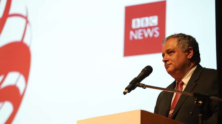 O vice-procurador-geral eleitoral, Humberto Jacques de Medeiros, participou do seminário "Beyond Fake News - Em busca de soluções", da BBC News Brasil