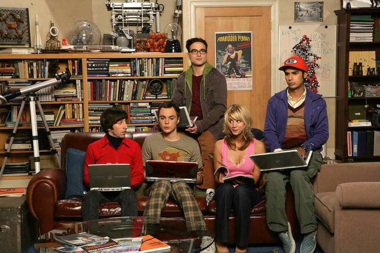 Cena de 'The Big Bang Theory'.