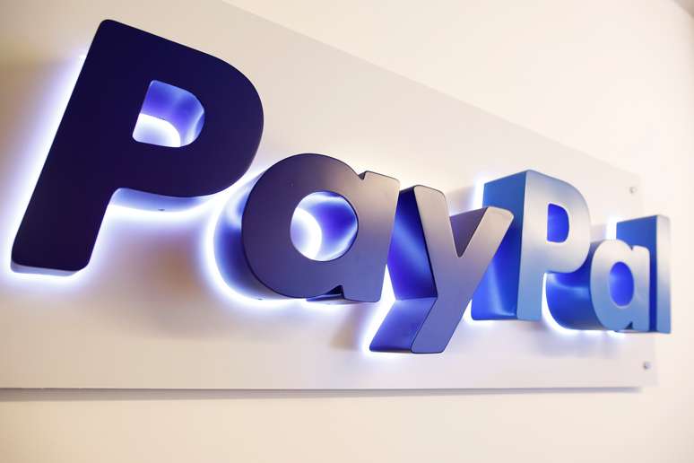 The PayPal logo is seen at a high-tech park in Beersheba, southern Israel August 28, 2017. Picture taken August 28, 2017. REUTERS/Amir Cohen