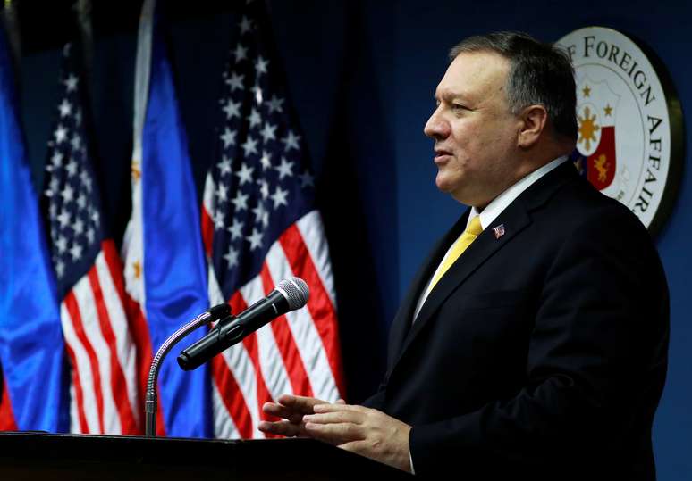 Secret&aacute;rio de Estado dos EUA, Mike Pompeo
01/03/2019
REUTERS/Eloisa Lopez